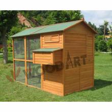 Easy clean waterproof wooden chicken hen coop