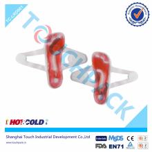 Slipper hot cold therapy pack