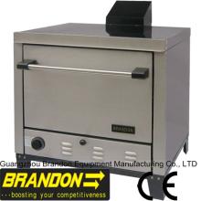 BRANDON Gas Pizza Deck Oven with four tiers flame safety device