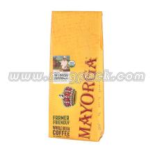 Back Seal / Backseal Coffee Tea Bag With valve/ vaccum coffee bag with valve