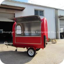 2014 Popular Using Mobile Fibreglass Chocolate Milkshake Bean Food Service Trailer Cart XR-FC220 B