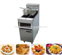 high quality upright deep fat electrical fryer with drain oil extensions pipe