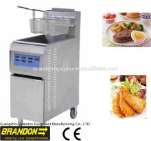 doughnut  fryer   deep   fat  gas  fryer  with High thermal efficiency