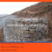 Hot-dipped galvanized or PVC coated high quality china factory hexagonal chicken cage netting gabion