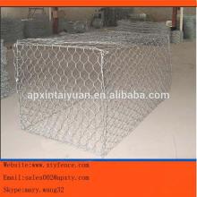 Hot-dipped galvanized or PVC coated high quality china factory hexagonal chicken cage netting gabion