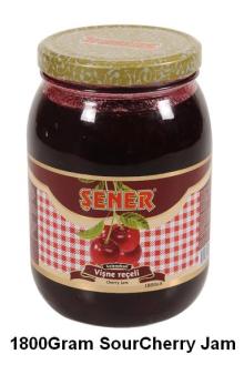 SENER SOURCHERRY JAM 1800 Gram GLASS JAR