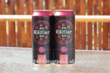 RADLER Sour Cherry fruit beers in 500ml CAN