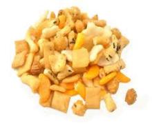 Fried rice crackers