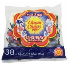 Chupa chups Lollipops Mixed Flavour 380g