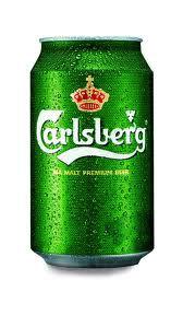 CARLSBERG LAGER CANS