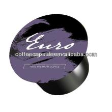 coffee capsule for coffee machine (Lavazza blue)
