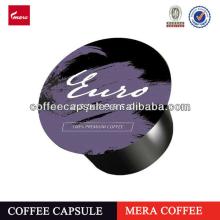 Mera blu coffee capsule ethiopian green arabica coffee bean