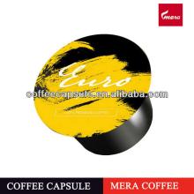 Mera blue gourmet coffee capsules italian coffee beans