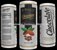 Cocoa in cans