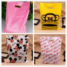 100% biodegradable corn starch shopping tshirt bag Wholesale clothing