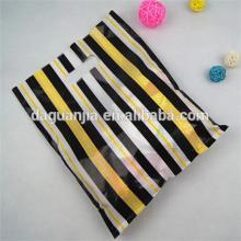 Recyclable 100% biodegradable corn starch handle die cut bags