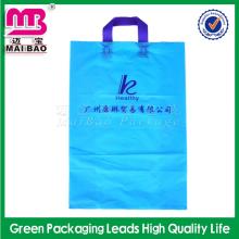 short lead time 100% biodegradable material raw corn starch with die cut shopping bag