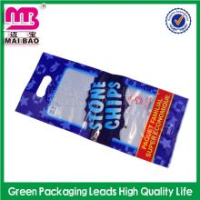 Best service for candy cookies marshmallow opp block bottom bag