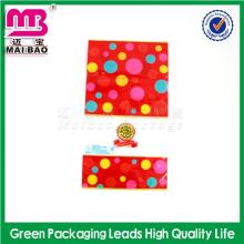 Client  first  foil chocolate lollipop packaging  bag 