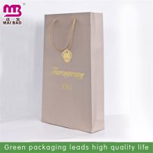 hot stamping logo kraft paper cocoa powder bag