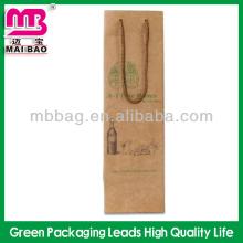 2013 environmental recyclable wine paper bags for red wine