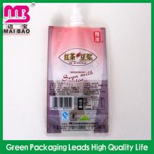 Trial order welcome 300g stand up coconut water packaging pouch with spout