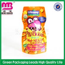 Superior quality chicken foot/feet snack packaging bag with clear window