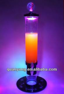 Beer barrel with LED  light 