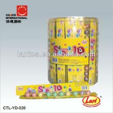 20g ball fruit bubble gum colorful