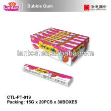 15g strawberry jelly filled bubble gum
