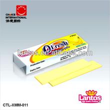 LANTOS brand 14g 5 sticks  colored banana flavor  chew ing gum