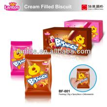LANTOS 10G SHAPED  CREAM  FILLED BISCUIT/center filled biscuits