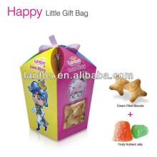 LANTOS brand gift packing  mixed   jelly  & cream filled biscuit