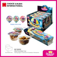 Lontos brand 22g chocolate tasting cups