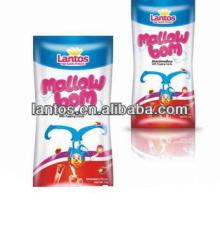 Lantos Brand marshmallow with strawberry popping candy