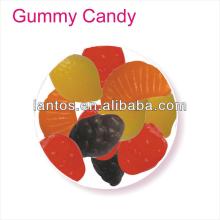 20g fruit shape gummy candy