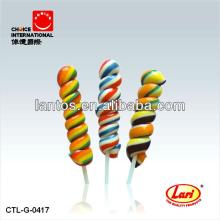 15g colour hard swirl lollipop