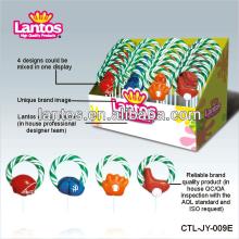 LANTOS BRAND 30g special gesture shape decorative lollipop