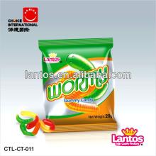 LANTOS brand 20g Halal Gummy Worm