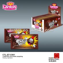 LANTOS BRAND 5g Bubble Gum Chocolate popping candy