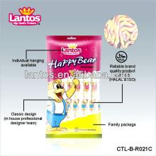 LANTOS BRAND 25g halal long twist  marshmallow 