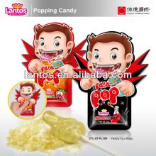 10g popping candy with lollipop foot or thumb