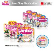 LANTOS 80G LOVE STORY ROUND BEST HALAL MARSHMALLOW
