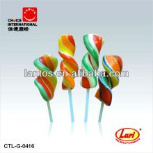 LARI BRAND 15g rainbow swirl round lollipop