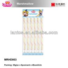 25g love story pink and white marshmallow with shape