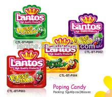 LANTOS BRAND 5g magic fruit popping candy
