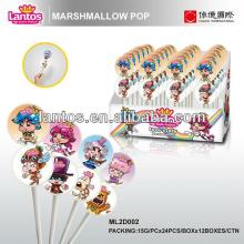 LANTOS 15G CARTOON HALAL MARSHMALLOW LOLLIPOP