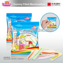 LANTOS Brand 45G Gummy Filled Rainbow Marshmallow
