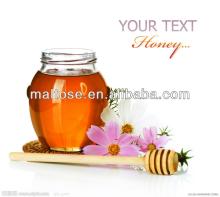 pure polyflora bee honey for beauty and healthty pack in honey jar