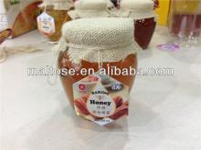 LOW PRICE100%pure bee honey for healthy and beauty packed in glass bottle